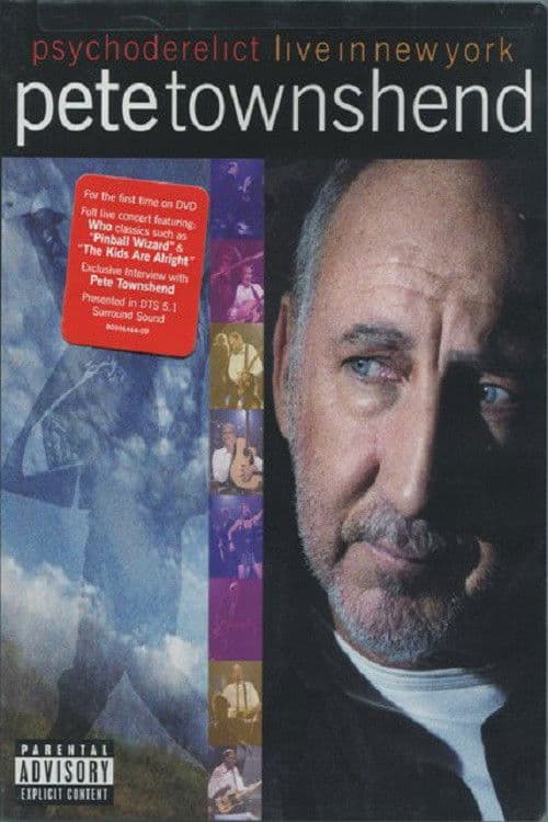 Poster for Pete Townshend Live in New York Featuring Psychoderelict