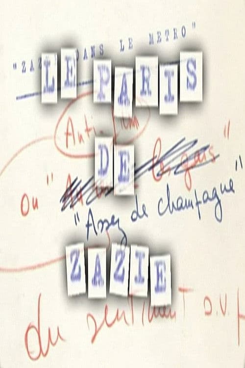 Poster for Le Paris de Zazie