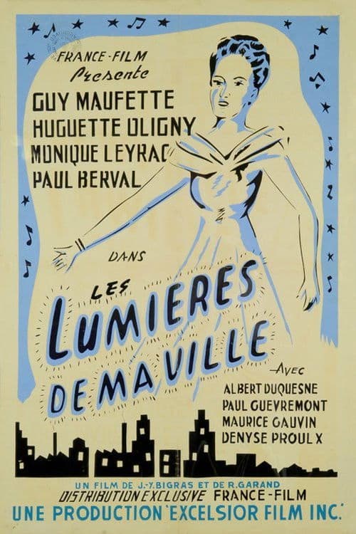 Poster for Les lumières de ma ville