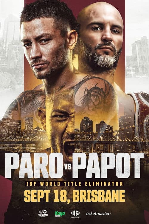 Poster for Liam Paro vs. David Papot