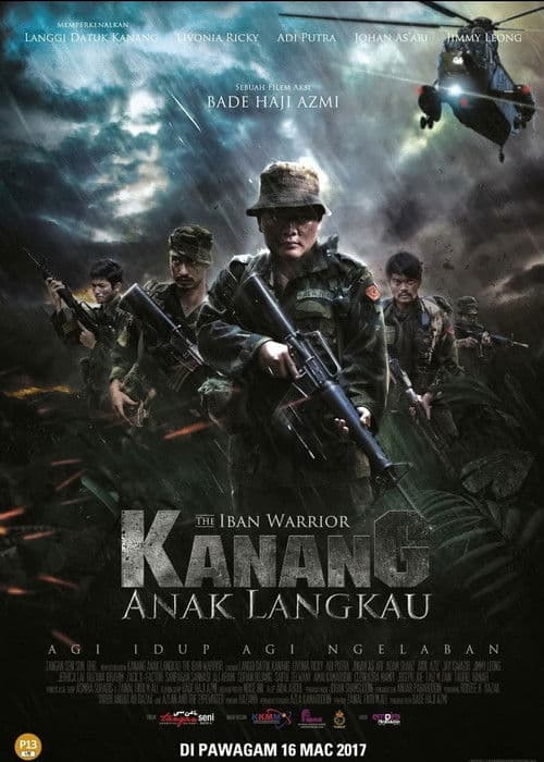 Poster for Kanang Anak Langkau: The Iban Warrior