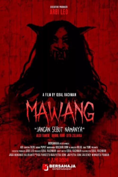 Poster for Mawang: Jangan Sebut Namanya