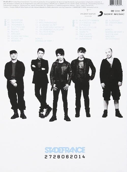 Poster for Indochine - Black City Concert - Stade de France 2014