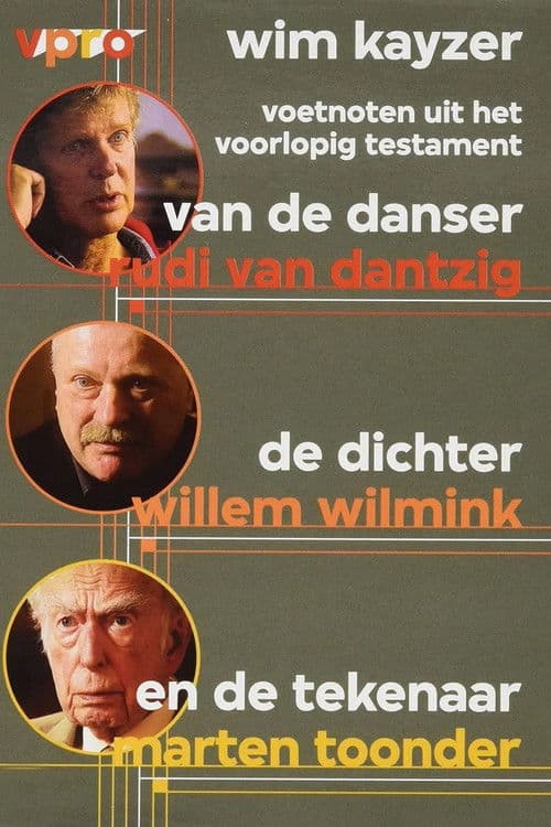 Poster for Het Testament van de Danser, de Dichter en de Tekenaar