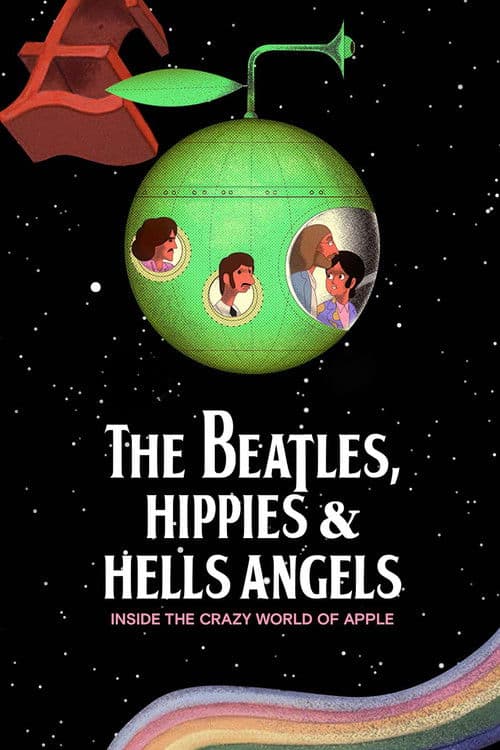 Poster for The Beatles, Hippies & Hells Angels: Inside the Crazy World of Apple