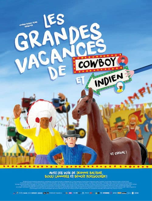 Poster for Les Grandes Vacances de Cowboy et Indien
