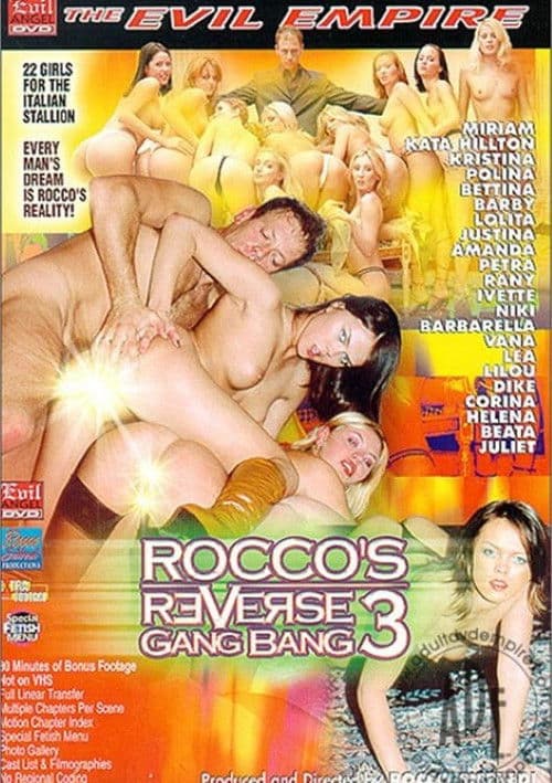 Poster for Rocco's Reverse Gang Bang 3