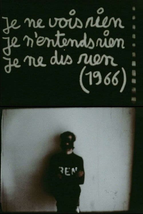 Poster for Je ne vois rien, je n'entends rien, je ne dis rien