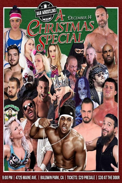 Poster for Bar Wrestling 7: A Christmas Special