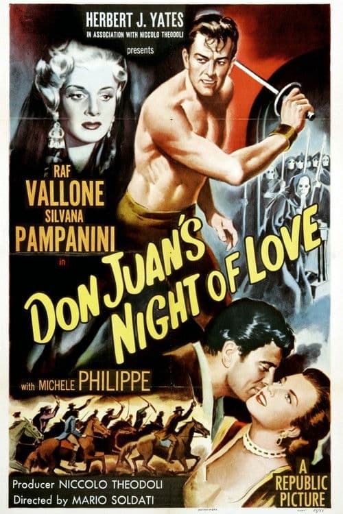 Poster for Don Juan's Night of Love