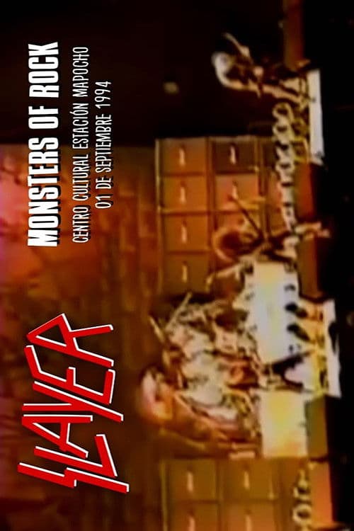 Poster for Slayer: Monsters of Rock Chile