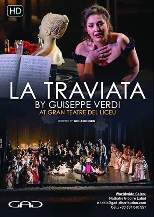 Poster for La Traviata - Gran Teatre del Liceu de Barcelona