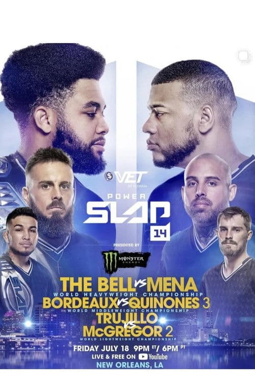 Poster for Power Slap 14: The Bell vs. Mena