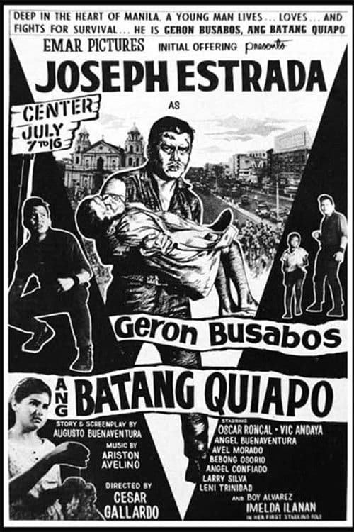 Poster for Geron Busabos: Ang Batang Quiapo