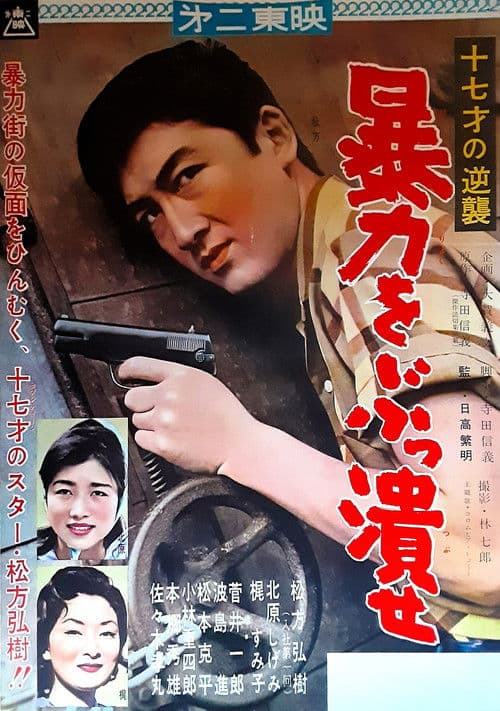 Poster for 十七才の逆襲 暴力をぶっ潰せ