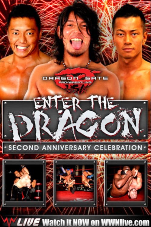 Poster for Dragon Gate USA Enter The Dragon 2011: Second Anniversary Celebration