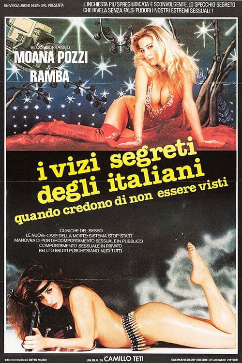 Poster for I vizi segreti degli italiani quando credono di non essere visti
