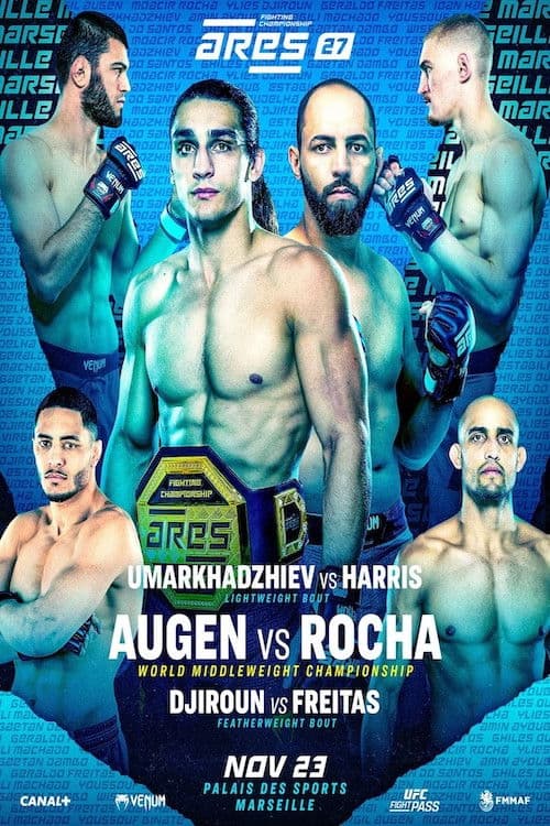 Poster for ARES 27: Augen vs. Rocha