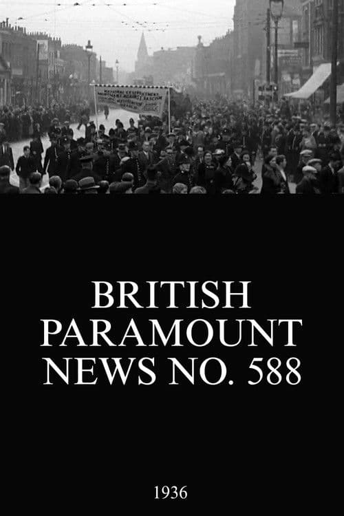 Poster for British Paramount News No. 588