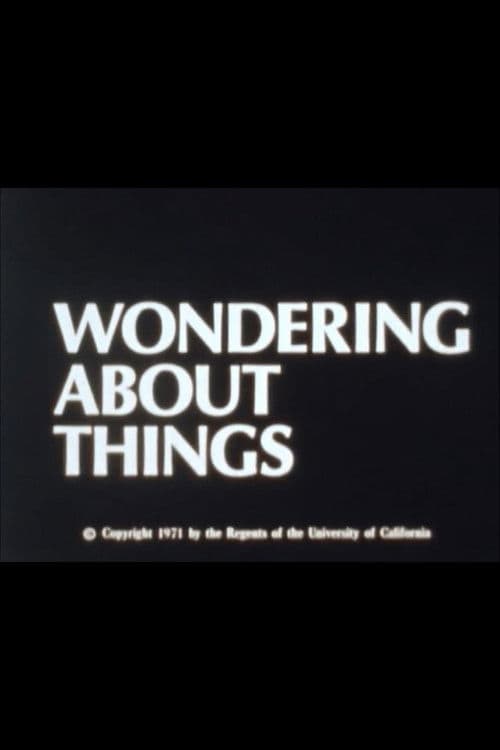 Poster for Wondering About Things