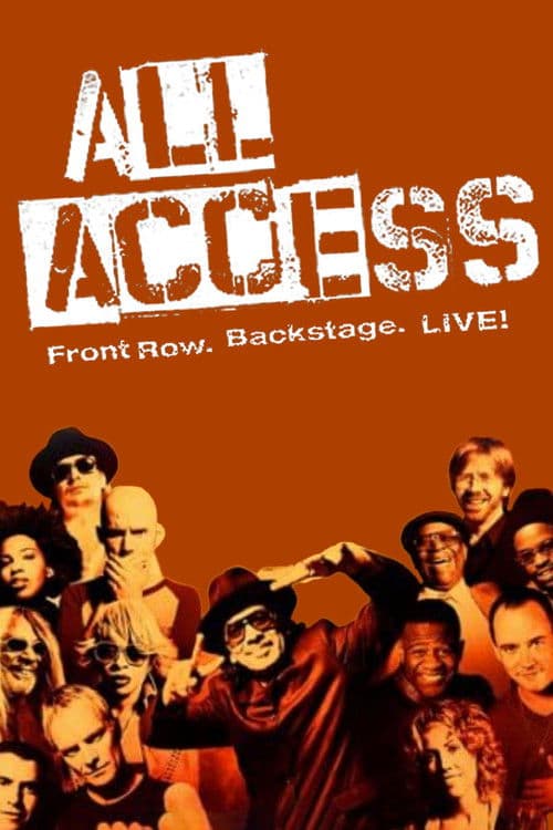 Poster for All Access: Front Row. Backstage. Live!