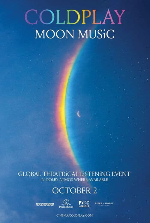 Similar title Coldplay: Moon Music - Global Theatrical Listening Event