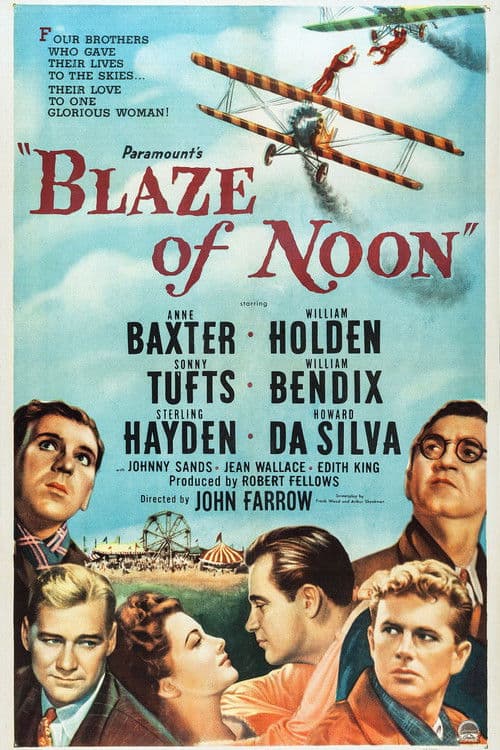 Poster for Blaze of Noon