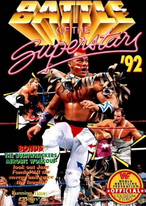 Poster for 3rd Annual Battle of the WWE Superstars