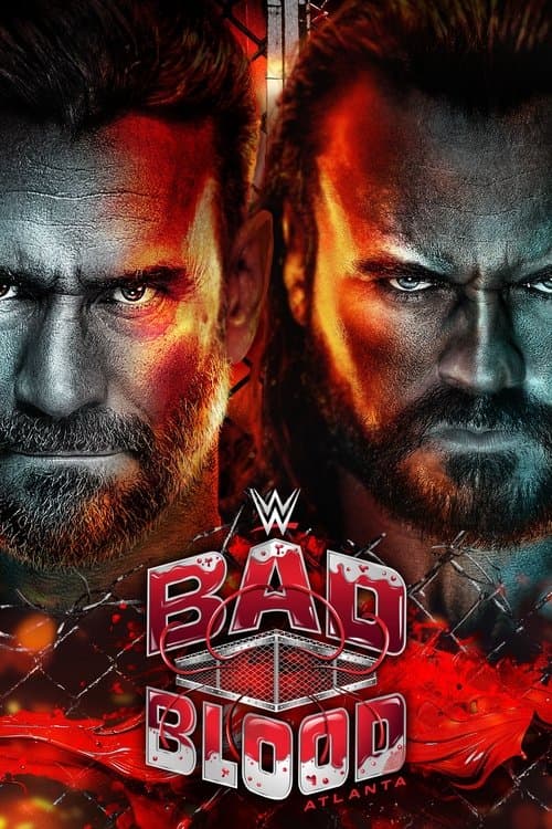 Poster for WWE Bad Blood 2024