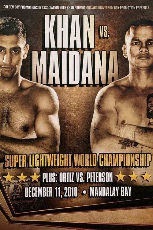 Poster for Amir Khan vs. Marcos Maidana