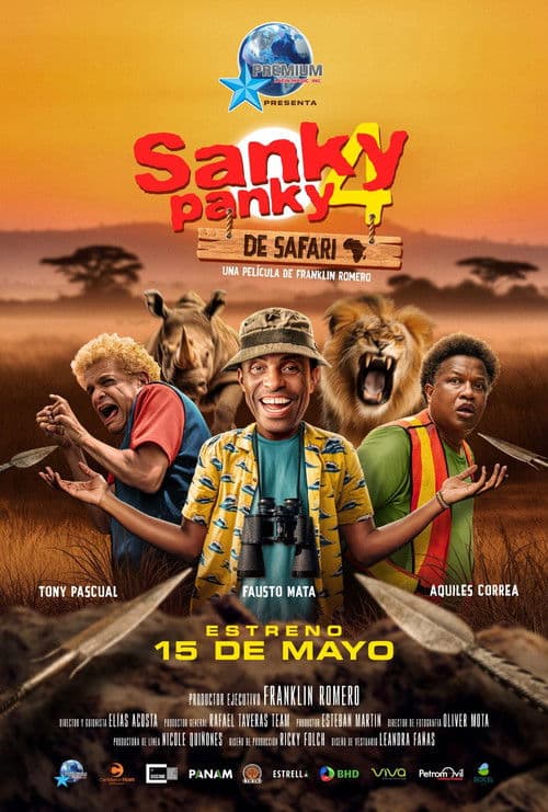 Poster for Sanky Panky 4: The Safari