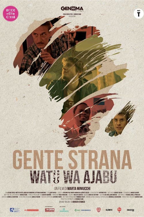 Poster for Gente strana - Watu Wa Ajabu