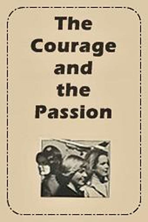 Poster for The Courage and the Passion