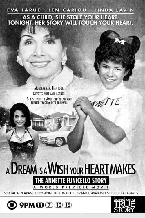 Poster for A Dream is a Wish Your Heart Makes: The Annette Funicello Story