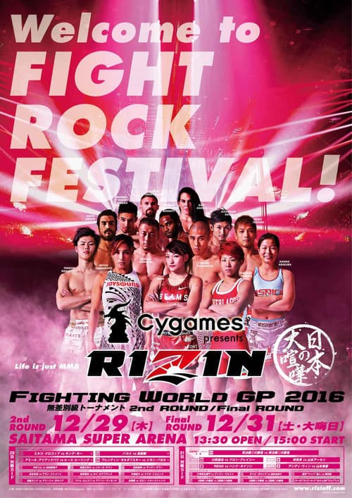 Poster for RIZIN 4
