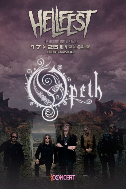 Poster for Opeth - Au Hellfest 2022