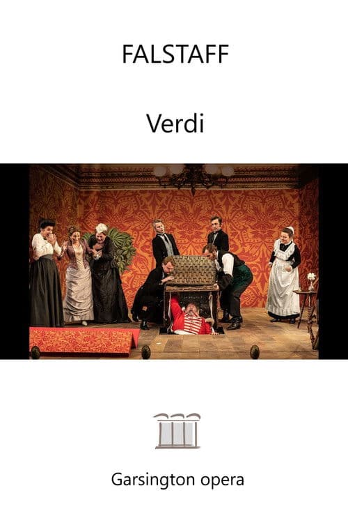 Poster for Falstaff - Garsington