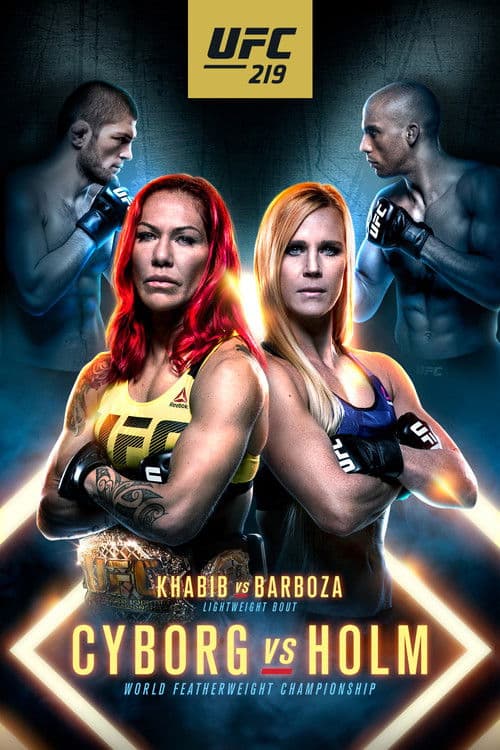 Poster for UFC 219: Cyborg vs. Holm