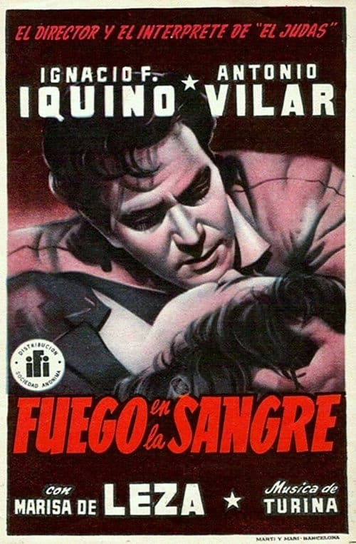 Poster for Fuego en la sangre