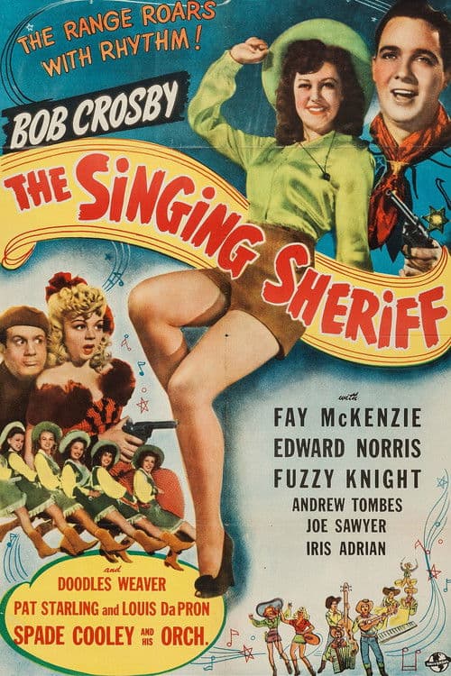 Poster for The Singing Sheriff