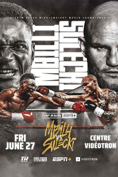 Poster for Christian Mbilli vs. Maciej Sulecki