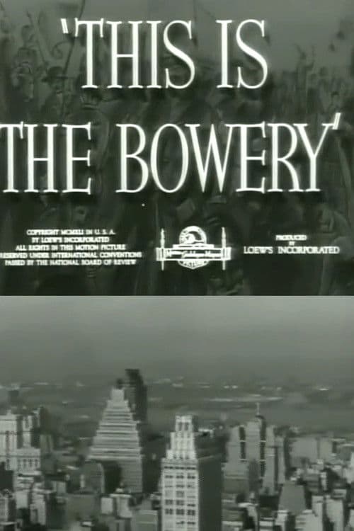 Similar title This Is the Bowery