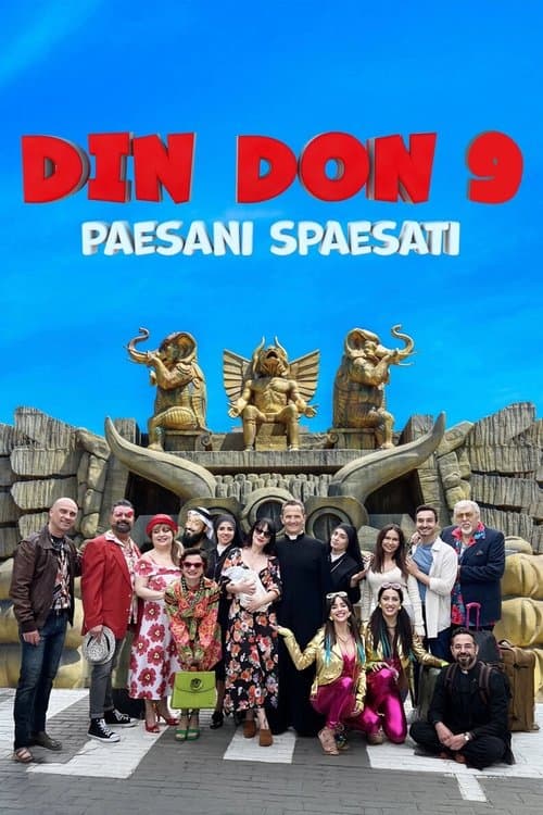 Poster for Din Don 9: Paesani Spaesati