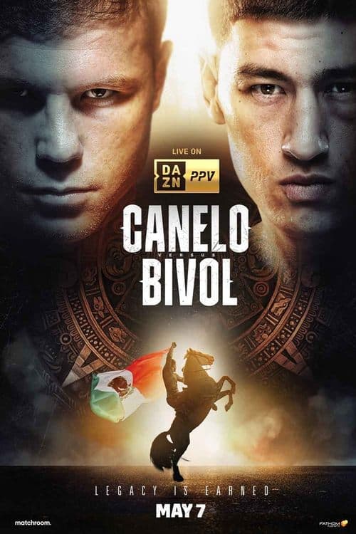 Poster for Canelo Alvarez vs. Dmitry Bivol