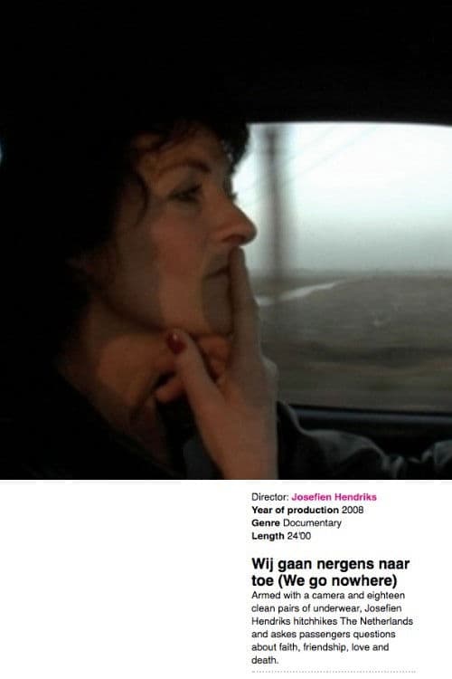 Poster for We go nowhere
