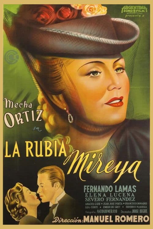 Poster for La rubia Mireya