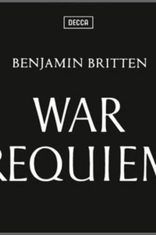 Poster for Benjamin Britten's War Requiem
