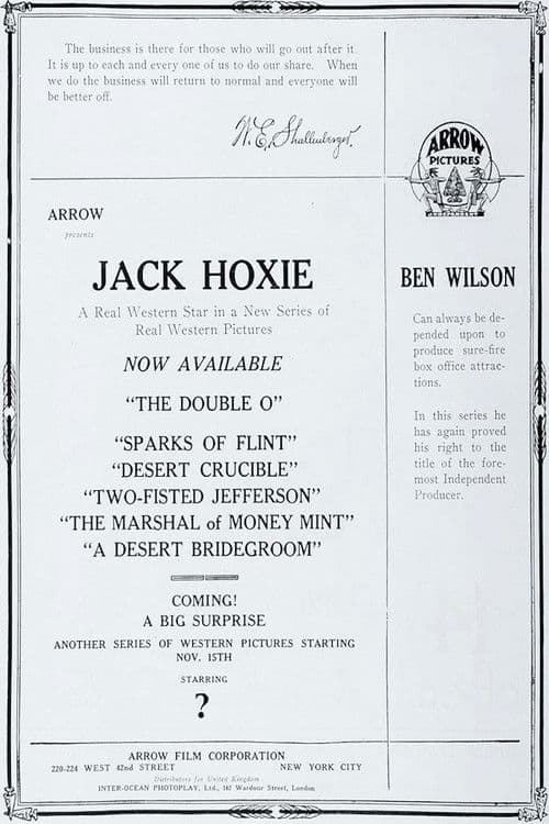 Poster for The Desert's Crucible