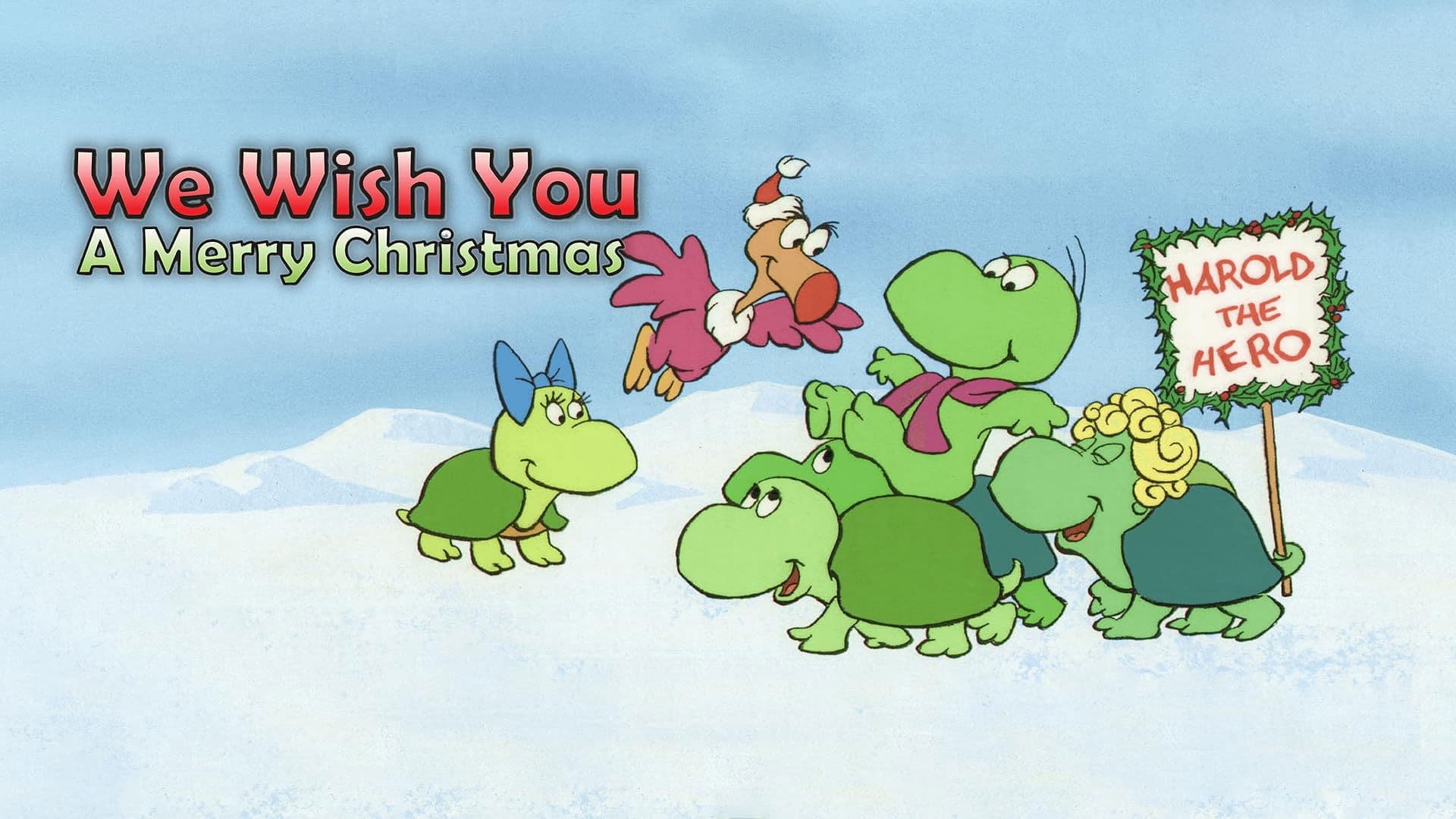 Poster backdrop for We Wish You a Merry Christmas