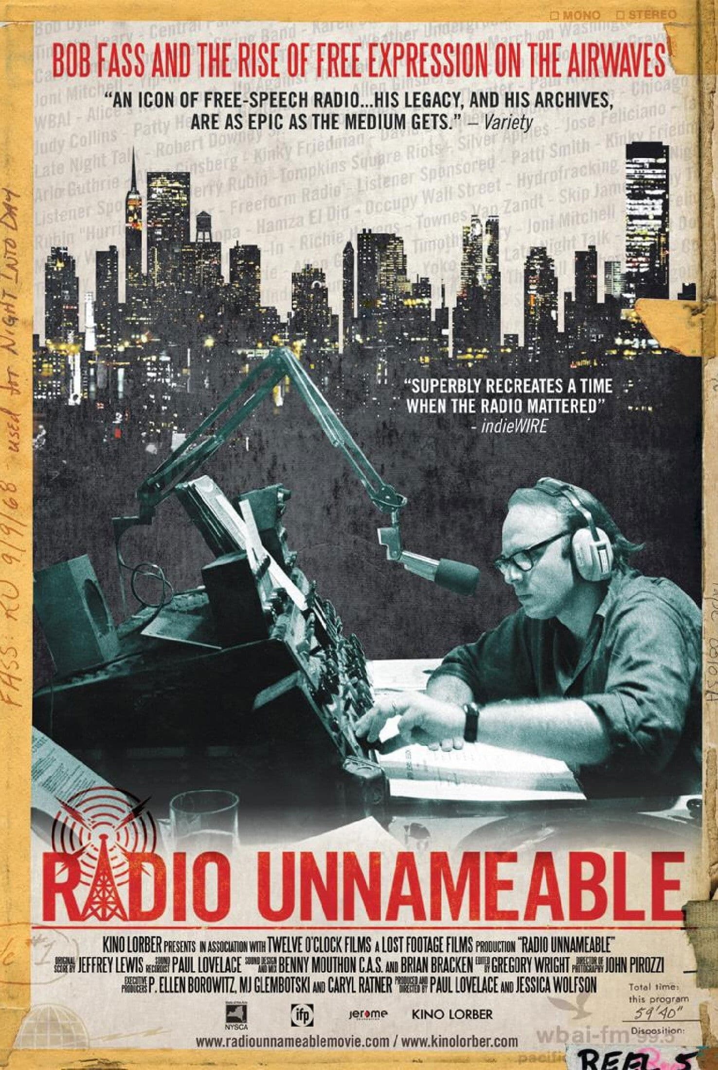 Poster backdrop for Radio Unnameable